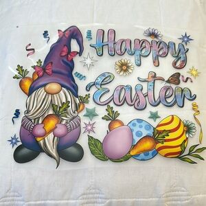 Colorful Easter Gnome Wall Decor